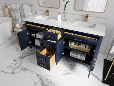 Cambridge 72 in. W x 22 in. D Double Sink Bathroom Vanity - Willow Bath and Vanity