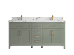 Cambridge 72 in. W x 22 in. D Double Sink Bathroom Vanity - photo 33