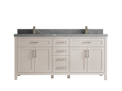 Cambridge 72 in. W x 22 in. D Double Sink Bathroom Vanity - photo 8