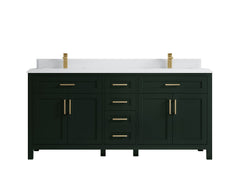 Cambridge 72 in. W x 22 in. D Double Sink Bathroom Vanity - photo 36