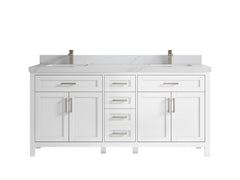 Cambridge 72 in. W x 22 in. D Double Sink Bathroom Vanity - photo 22