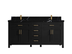 Cambridge 72 in. W x 22 in. D Double Sink Bathroom Vanity - photo 8