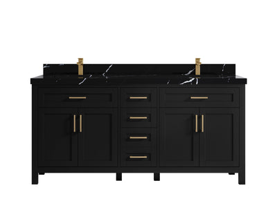 Cambridge 72 in. W x 22 in. D Double Sink Bathroom Vanity - Willow Bath and Vanity