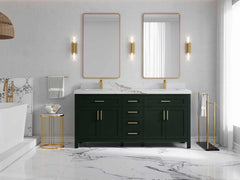 Cambridge 72 in. W x 22 in. D Double Sink Bathroom Vanity - photo 17
