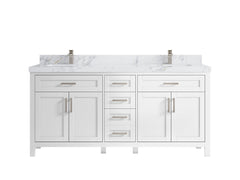 Cambridge 72 in. W x 22 in. D Double Sink Bathroom Vanity - photo 20