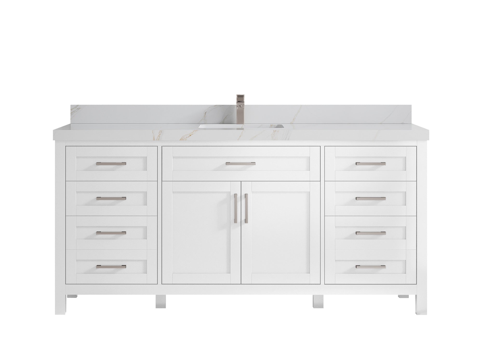 Cambridge 72 in. W x 22 in. D Single Sink Bathroom Vanity - Willow Bath and Vanity