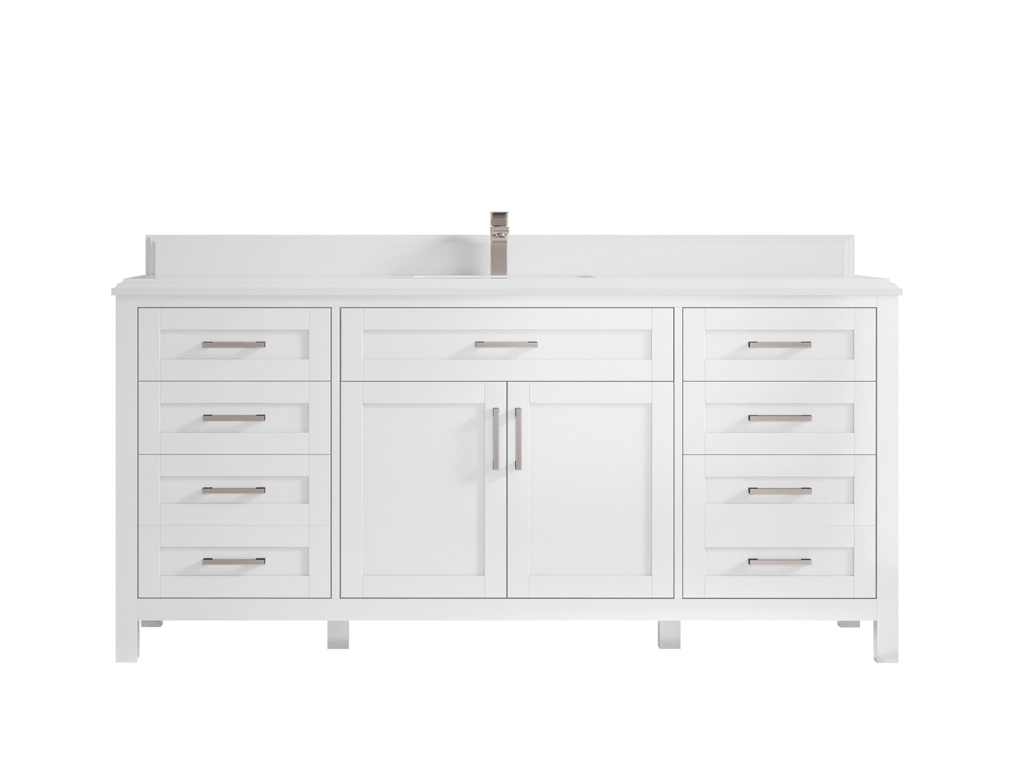 Cambridge 72 in. W x 22 in. D Single Sink Bathroom Vanity - Willow Bath and Vanity