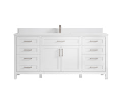 Cambridge 72 in. W x 22 in. D Single Sink Bathroom Vanity - photo 28