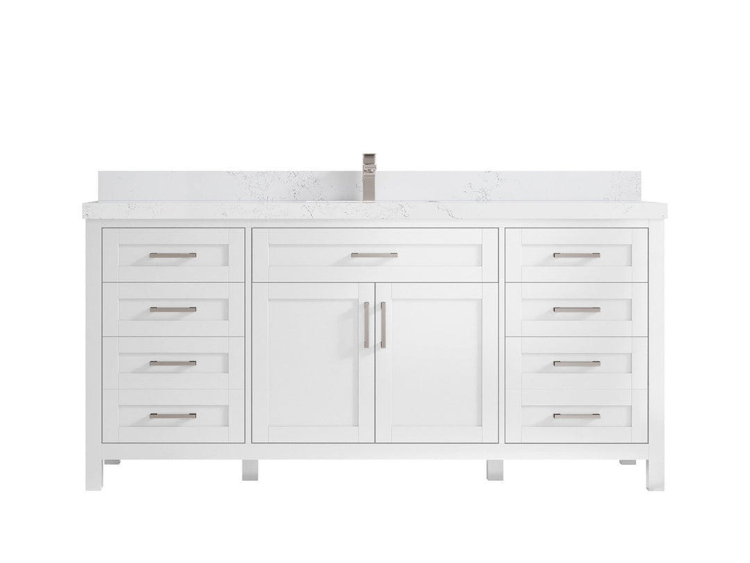 Cambridge 72 in. W x 22 in. D Single Sink Bathroom Vanity - Willow Bath and Vanity