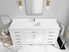 Cambridge 72 in. W x 22 in. D Single Sink Bathroom Vanity - photo 43