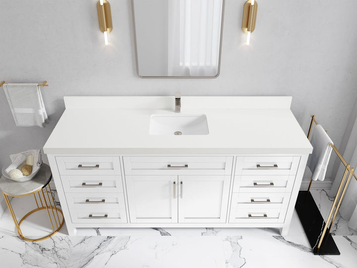 Cambridge 72 in. W x 22 in. D Single Sink Bathroom Vanity - photo 43