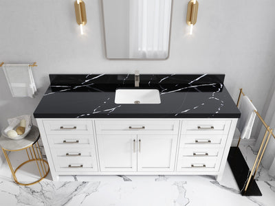 Cambridge 72 in. W x 22 in. D Single Sink Bathroom Vanity - Willow Bath and Vanity