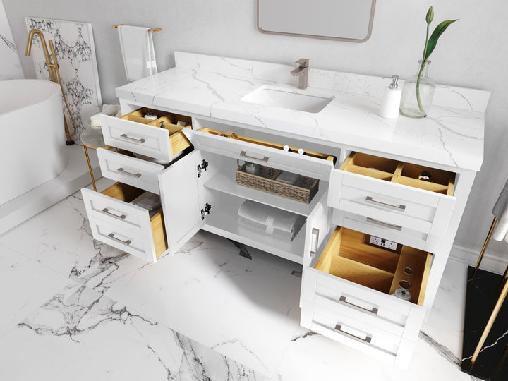 Cambridge 72 in. W x 22 in. D Single Sink Bathroom Vanity - photo 3