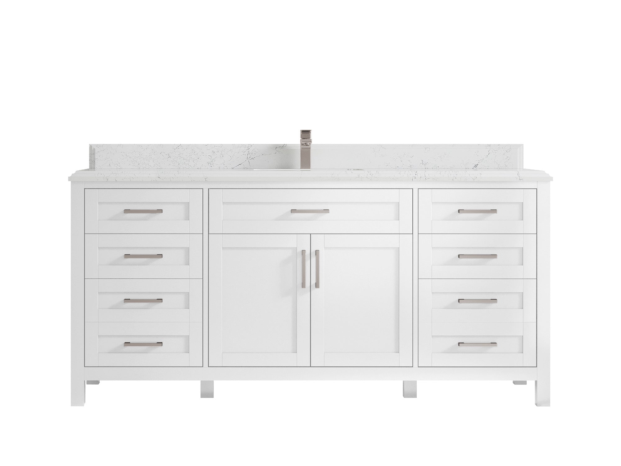 Cambridge 72 in. W x 22 in. D Single Sink Bathroom Vanity - Willow Bath and Vanity