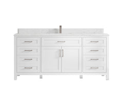Cambridge 72 in. W x 22 in. D Single Sink Bathroom Vanity - photo 26