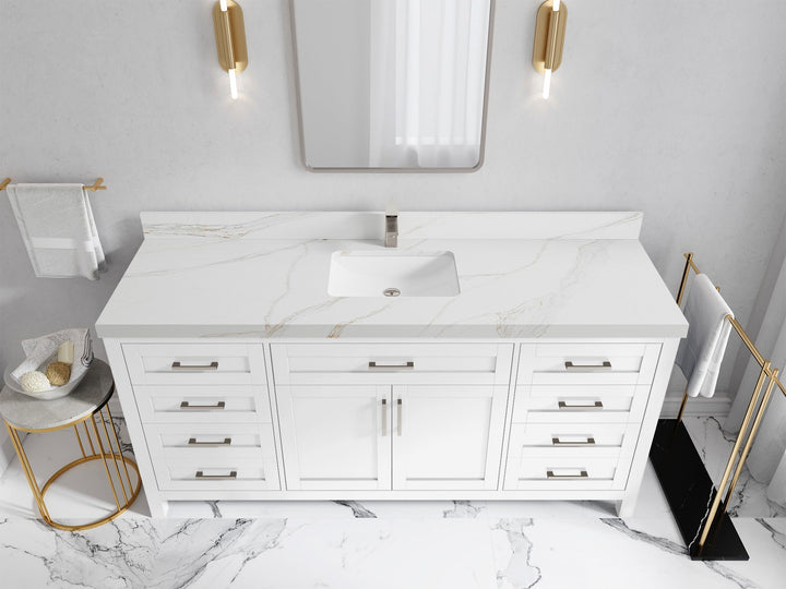 Cambridge 72 in. W x 22 in. D Single Sink Bathroom Vanity - photo 21