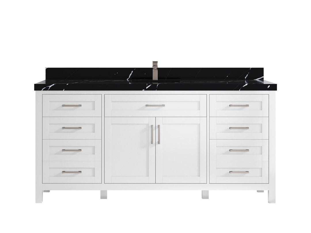 Cambridge 72 in. W x 22 in. D Single Sink Bathroom Vanity - Willow Bath and Vanity