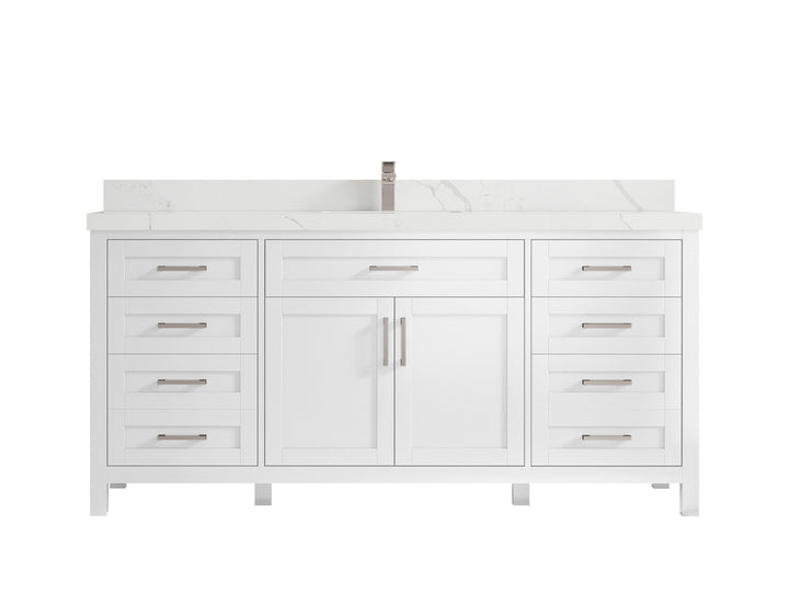 Cambridge 72 in. W x 22 in. D Single Sink Bathroom Vanity - photo 16
