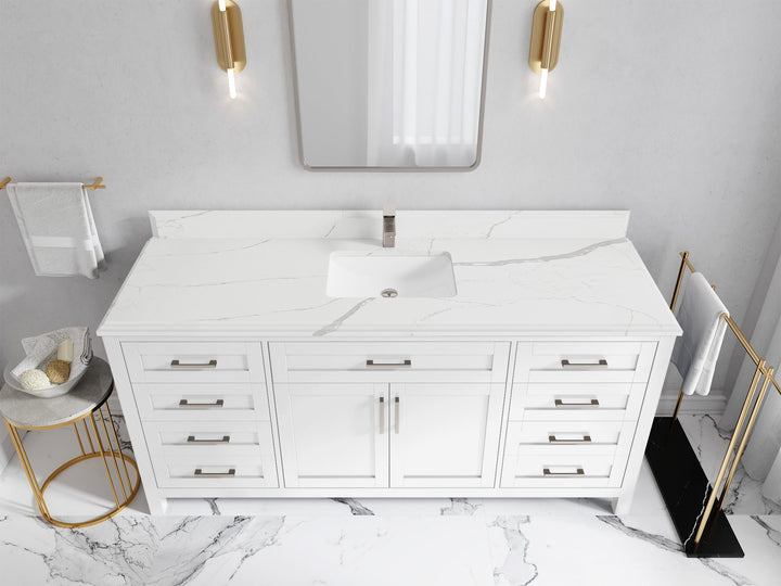 Cambridge 72 in. W x 22 in. D Single Sink Bathroom Vanity - photo 23
