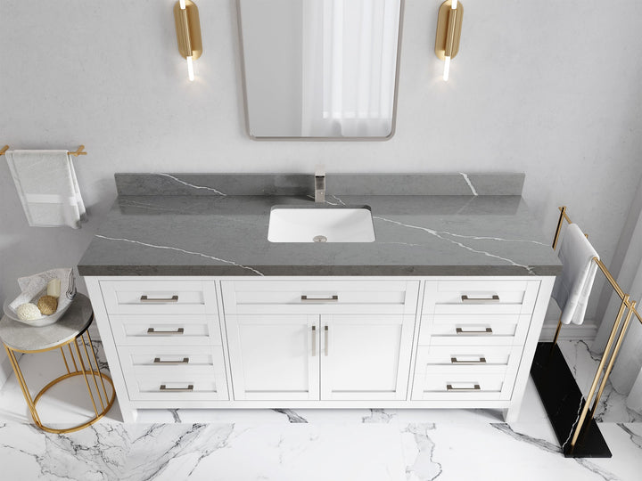 Cambridge 72 in. W x 22 in. D Single Sink Bathroom Vanity - photo 33