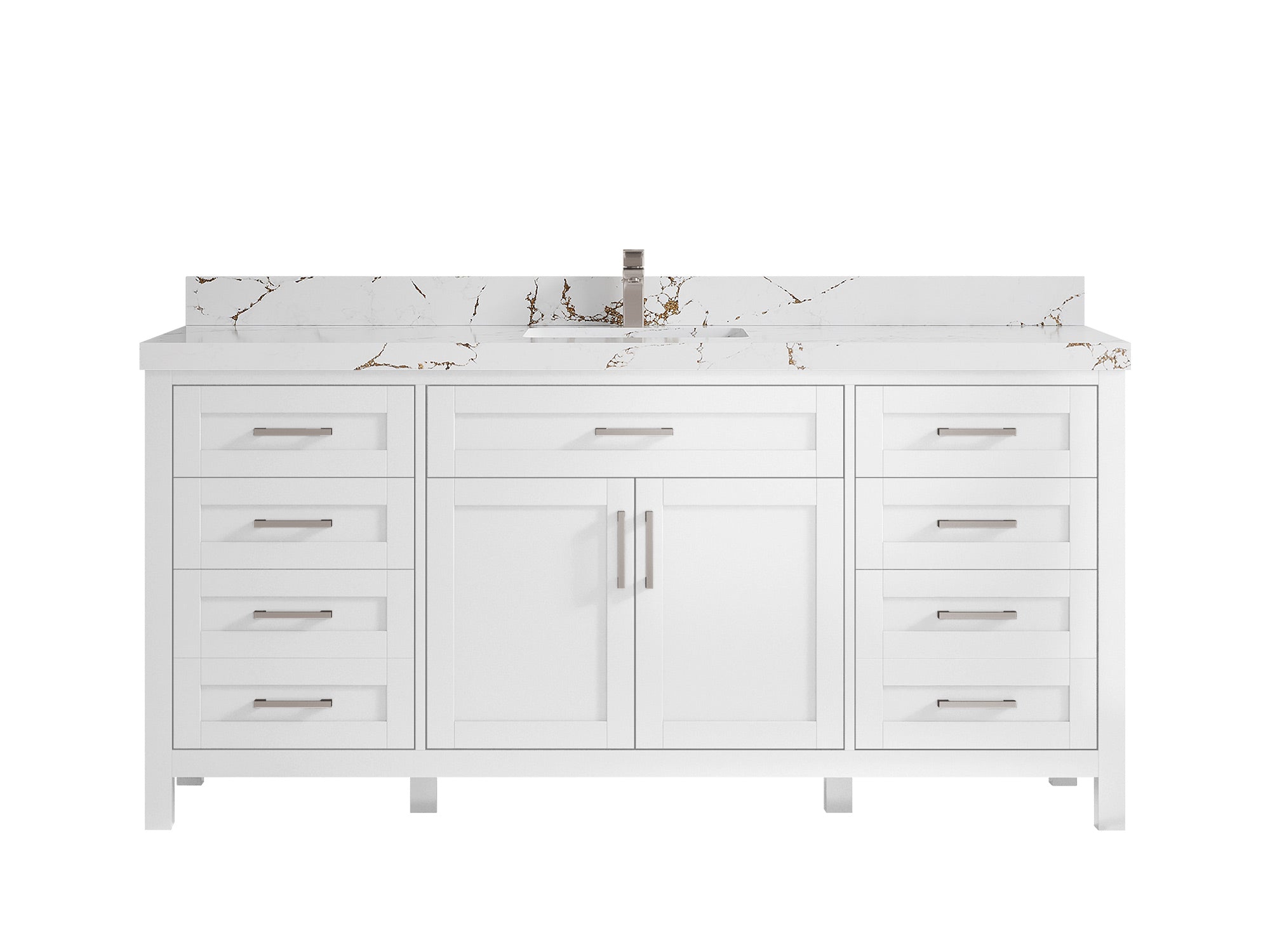 Cambridge 72 in. W x 22 in. D Single Sink Bathroom Vanity - Willow Bath and Vanity