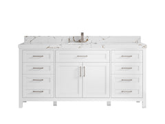 Cambridge 72 in. W x 22 in. D Single Sink Bathroom Vanity - photo 36