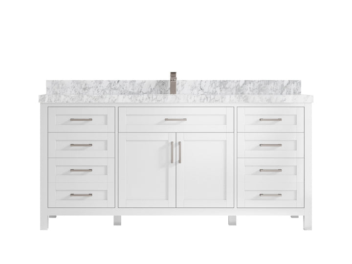 Cambridge 72 in. W x 22 in. D Single Sink Bathroom Vanity - photo 8