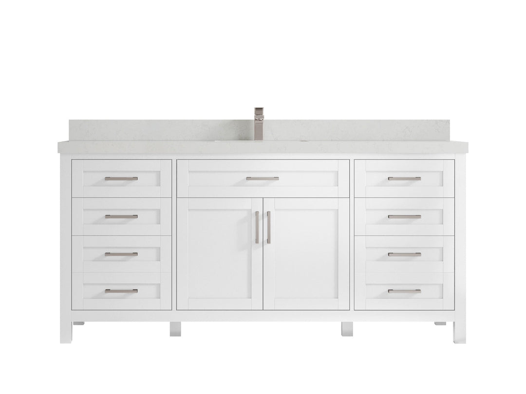 Cambridge 72 in. W x 22 in. D Single Sink Bathroom Vanity - Willow Bath and Vanity
