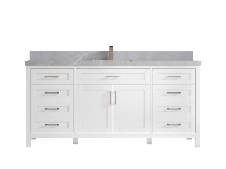 Cambridge 72 in. W x 22 in. D Single Sink Bathroom Vanity - photo 32