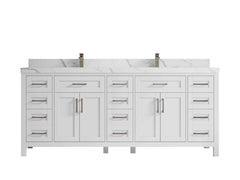 Cambridge 80 in. W x 22 in. D Double Sink Bathroom Vanity - photo 8