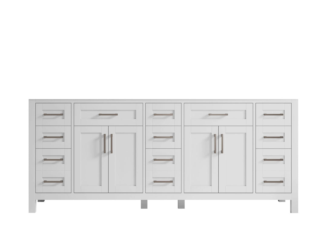 Cambridge 80 in. W x 22 in. D Double Sink Bathroom Vanity - Willow Bath and Vanity