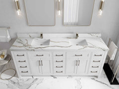 Cambridge 80 in. W x 22 in. D Double Sink Bathroom Vanity - photo 19