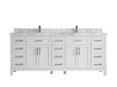 Cambridge 80 in. W x 22 in. D Double Sink Bathroom Vanity - photo 12