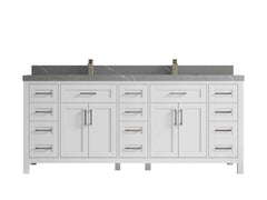 Cambridge 80 in. W x 22 in. D Double Sink Bathroom Vanity - photo 16