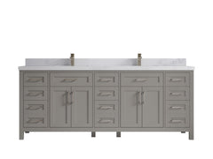 Cambridge 84 in. W x 22 in. D Double Sink Bathroom Vanity - photo 34