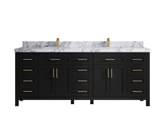 Cambridge 84 in. W x 22 in. D Double Sink Bathroom Vanity - photo 19