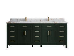 Cambridge 84 in. W x 22 in. D Double Sink Bathroom Vanity - photo 47