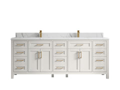 Cambridge 84 in. W x 22 in. D Double Sink Bathroom Vanity - photo 38