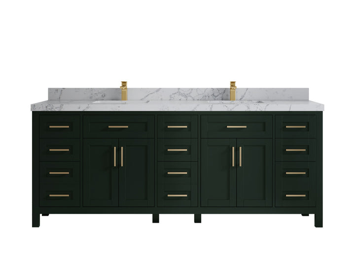 Cambridge 84 in. W x 22 in. D Double Sink Bathroom Vanity - photo 13