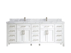 Cambridge 84 in. W x 22 in. D Double Sink Bathroom Vanity - photo 20