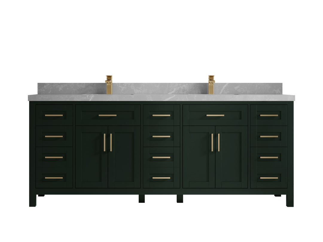 Cambridge 84 in. W x 22 in. D Double Sink Bathroom Vanity - Willow Bath and Vanity