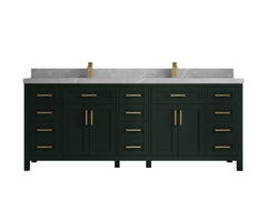 Cambridge 84 in. W x 22 in. D Double Sink Bathroom Vanity - photo 41