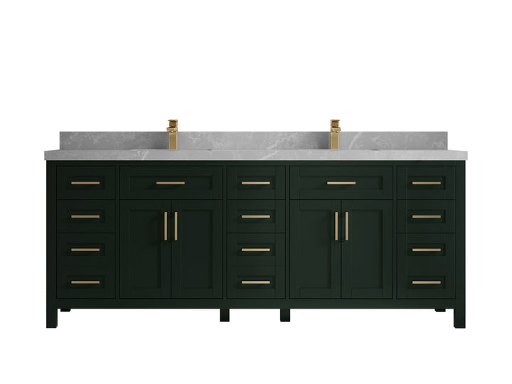 Cambridge 84 in. W x 22 in. D Double Sink Bathroom Vanity - photo 41