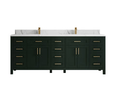 Cambridge 84 in. W x 22 in. D Double Sink Bathroom Vanity - photo 33