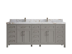 Cambridge 84 in. W x 22 in. D Double Sink Bathroom Vanity - photo 20