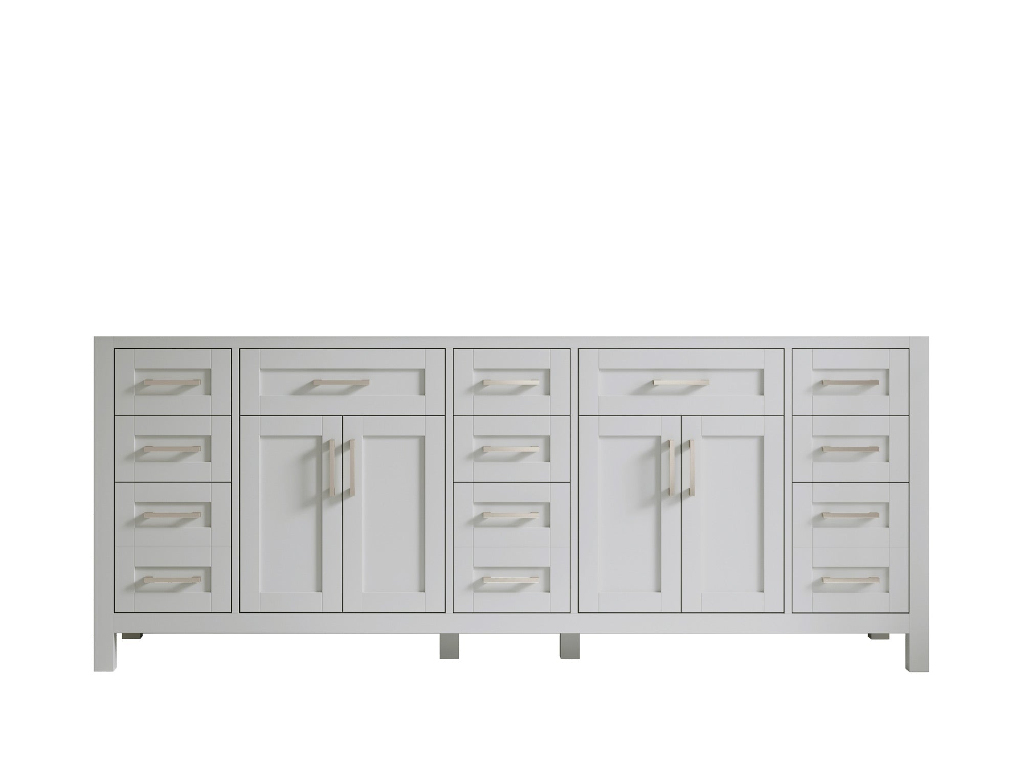 Cambridge 84 in. W x 22 in. D Double Sink Bathroom Vanity - Willow Bath and Vanity