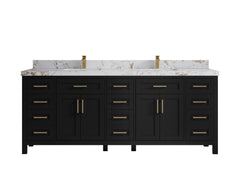 Cambridge 84 in. W x 22 in. D Double Sink Bathroom Vanity - photo 39