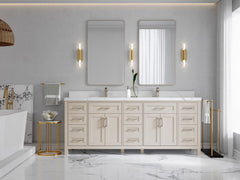 Cambridge 84 in. W x 22 in. D Double Sink Bathroom Vanity - photo 4