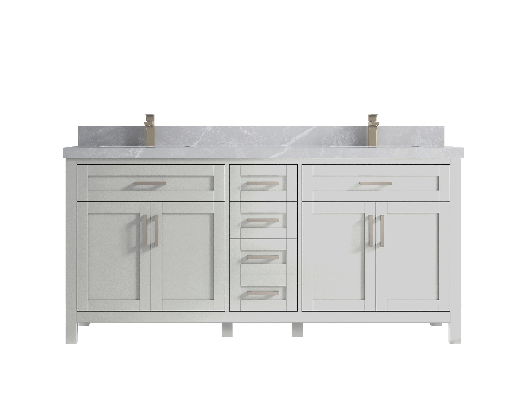 Cambridge 84 in. W x 22 in. D Double Sink Bathroom Vanity - Willow Bath and Vanity