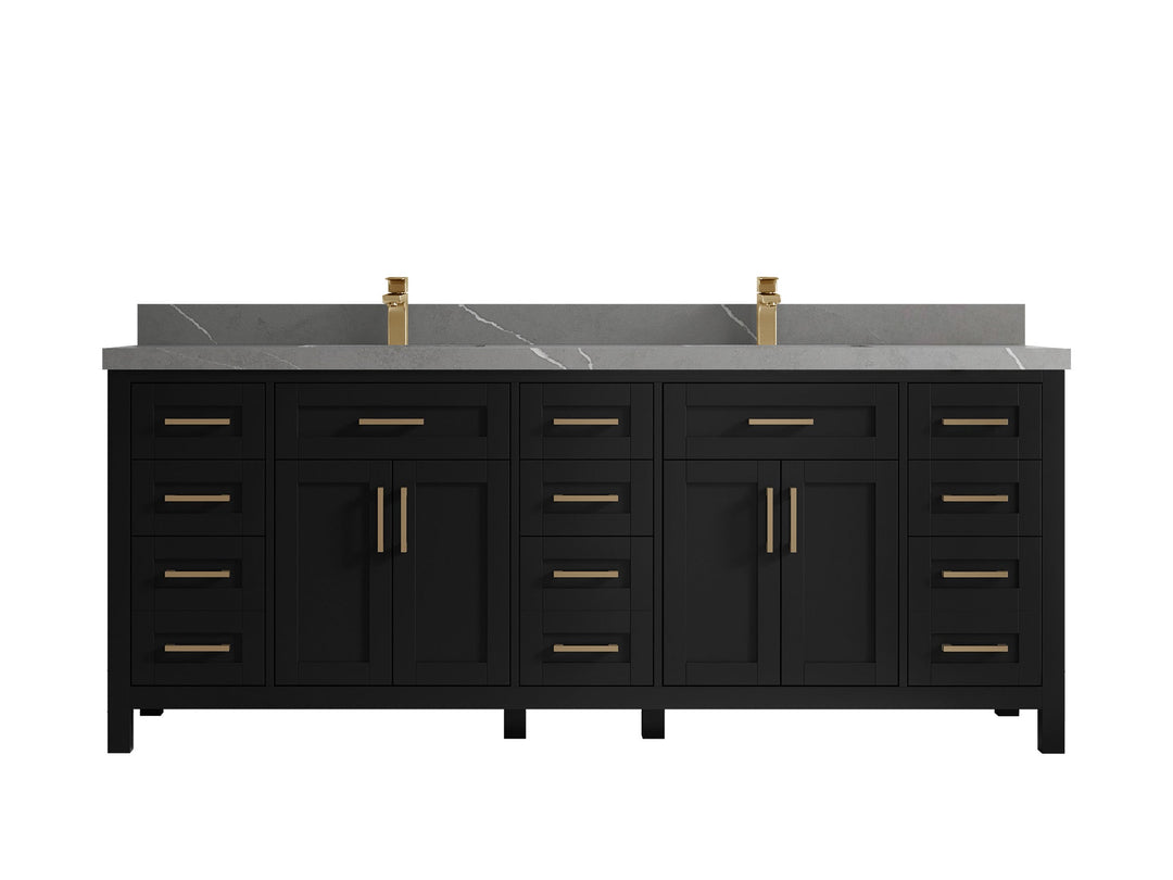 Cambridge 84 in. W x 22 in. D Double Sink Bathroom Vanity - Willow Bath and Vanity